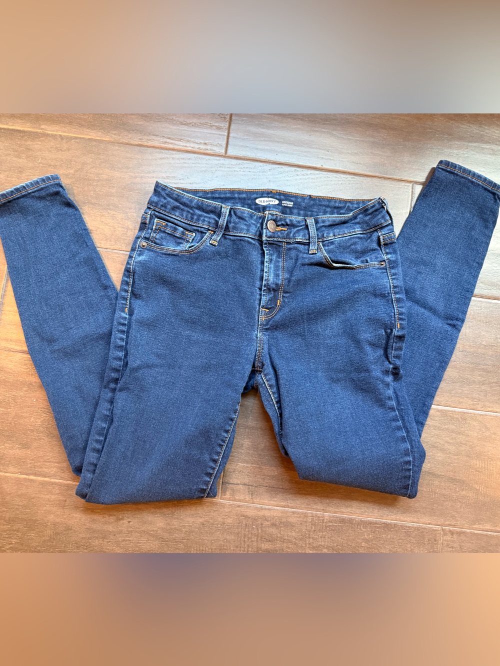 Old Navy Rockstar Super Skinny Dark Wash Jeans Size 4